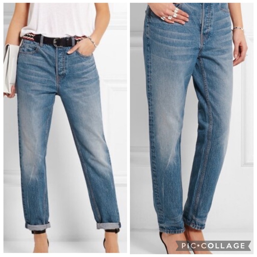 Alexander Wang Boyfriend 003 indigo Jeans Size 24 | Button Fly | Made in USA